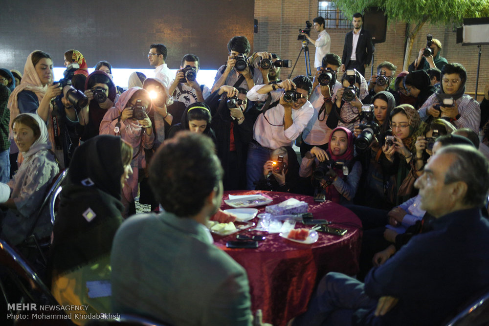 مراسم سومین جشن عکاسان سینمای ایران در باغ موزه قصر 
