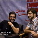 حسام مقامی کیا، نویسنده و روزنامه نگار و نیما جاویدی کارگردان فیلم ملبورن