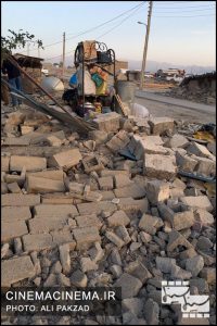 مناطق زلزله زده غرب کشور
