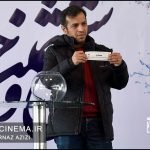 وحید سعیدی در قرعه کشی برنامه نمایش فیلم‌های سی و ششمین جشنواره فیلم فجر