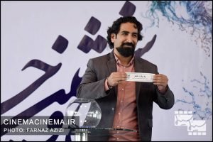 مرتضی رنجبران در قرعه کشی برنامه نمایش فیلم‌های سی و ششمین جشنواره فیلم فجر