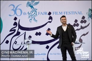محمد حسین میثاقی در قرعه کشی برنامه نمایش فیلم‌های سی و ششمین جشنواره فیلم فجر