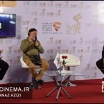 مصطفی رزاق کریمی در معرفی فیلم بانو قدس ایران در مراسم دو قدم تا سیمرغ