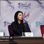 لیلا حاتمی در نشست خبری فیلم بمب