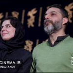 پیمان معادی و لیلا حاتمی در اکران فیلم بمب