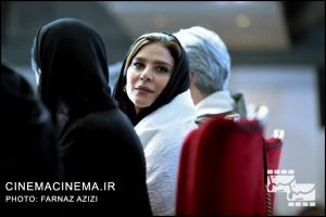 سحر دولتشاهی در نشست خبری فیلم چهارراه استامبول