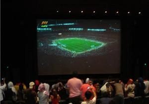 نمایش فوتبال در سینما