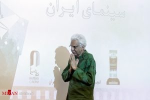 کیومرث پوراحمد در هفدهمین جشن مدیران تولید سینمای ایران