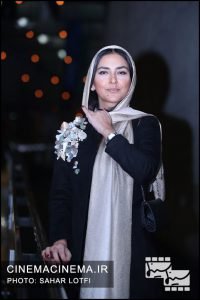 هدی زین العابدین در پنجمین روز سی‌وهفتمین جشنواره فیلم فجر