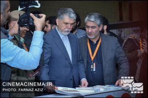 بازدید سیدعباس صالحی، وزیر فرهنگ و ارشاد اسلامی از جشنواره سینما حقیقت