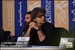 نشست خبری عوامل فیلم تومان در سی و هشتمین جشنواره فیلم فجر