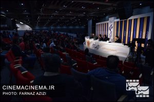 نشست خبری عوامل فیلم «آن شب» در سی و هشتمین جشنواره فیلم فجر