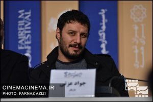 جواد عزتی در نشست خبری عوامل فیلم «آتابای» در هفتمین روز سی و هشتمین جشنواره فیلم فجر