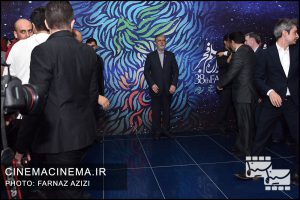 حضور سیدعباس صالحی، وزیر فرهنگ و ارشاد اسلامی در هشتمین روز سی و هشتمین جشنواره فیلم فجر