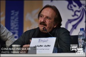 مجید مجیدی در نشست خبری فیلم «خورشید» در دهمین روز سی و هشتمین جشنواره فیلم فجر