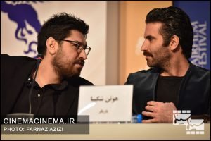 نشست خبری عوامل فیلم «عامه پسند» ساخته سهیل بیرقی در سی و هشتمین جشنواره فیلم فجر