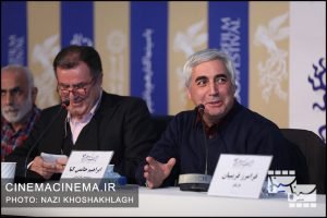 نشست خبری عوامل فیلم «خروج» در هفتمین روز سی و هشتمین جشنواره فیلم فجر