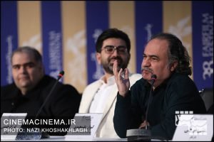 نشست خبری فیلم «سینما شهر قصه» در دهمین روز سی و هشتمین جشنواره فیلم فجر