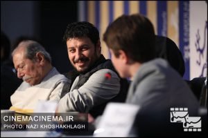 جواد عزتی در نشست خبری فیلم «خورشید» در دهمین روز سی و هشتمین جشنواره فیلم فجر