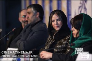 نشست خبری عوامل فیلم «دوزیست» در سی و هشتمین جشنواره فیلم فجر