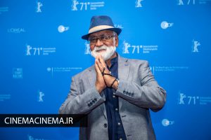 غلامرضا موسوی در اکران قصیده گاو سفید در هفتاد و یکمین جشنواره فیلم برلین