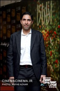وحید هاشمیان، فوتبالیست در اکران خصوصی فیلم آتابای
