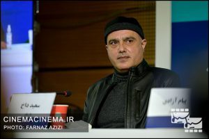 سعید داخ در نشست خبری فیلم بیرو در چهلمین جشنواره فیلم فجر