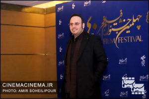 محمد حسین مهدویان در فتوکال فیلم مرد بازنده در چهلمین جشنواره فیلم فجر