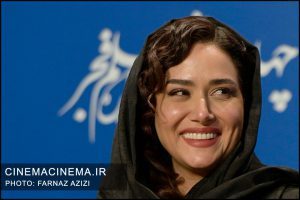 پریناز ایزدیار در فتوکال فیلم سینمایی ملاقات خصوصی در چهلمین جشنواره فیلم فجر