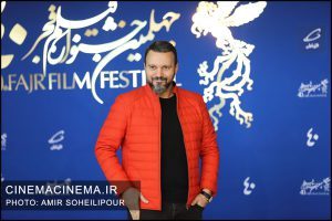 پژمان بازغی در فتوکال فیلم ۲۸۸۸ در نهمین روز چهلمین جشنواره فیلم فجر