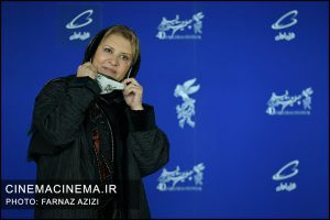 رویا تیموریان در فتوکال فیلم سینمایی ملاقات خصوصی در چهلمین جشنواره فیلم فجر