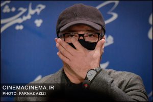 سیدرضا میرکریمی در نشست خبری فیلم نگهبان شب در هفتمین روز جشنواره چهلمین فیلم فجر