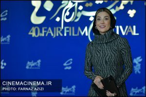 سارا بهرامی در فتوکال فیلم خائن کشی در دهمین روز چهلمین جشنواره فیلم فجر
