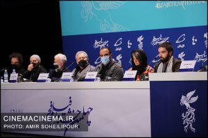 نشست خبری فیلم سینمایی شهرک در نهمین روز چهلمین جشنواره فیلم فجر