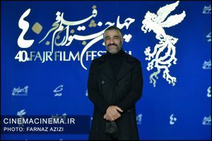 پژمان جمشیدی در فتوکال فیلم سینمایی بی مادر در پنجمین روز چهلمین جشنواره فیلم فجر