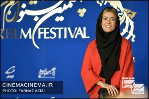 سارا بهرامی در فتوکال فیلم علفزار در دومین روز چهلمین جشنواره فیلم فجر