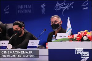 حسین نمازی در نشست خبری فیلم شادروان در دومین روز چهلمین جشنواره فیلم فجر