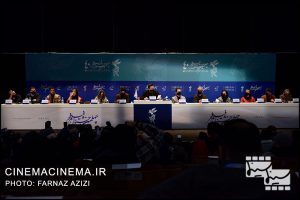 تشست خبری فیلم علفزار در دومین روز چهلمین جشنواره فیلم فجر