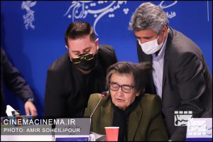 رضا رویگری در نشست خبری فیلم شادروان در دومین روز چهلمین جشنواره فیلم فجر