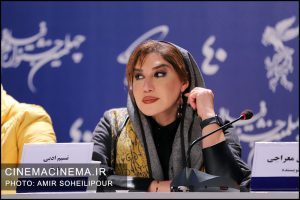 نسیم ادیبی در آخرین روز جشنواره چهلم فیلم فجر