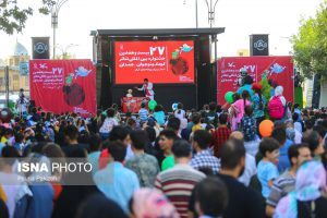 افتتاحیه بیست‌وهفتمین جشنواره بین‌المللی تئاتر کودک‌ونوجوان همدان