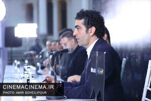 محمدحسین توتونچیان در نشست خبری کنسرت نمایش سی‌صد