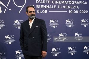 وحید جلیلوند در فتوکال فیلم شب، داخلی، دیوار در جشنواره فیلم ونیز