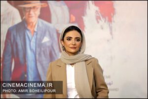 لیندا کیانی در اکران خصوصی فیلم «زعفرانیه ۱۴ تیر»