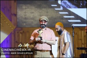 مجید صالحی در پانزدهمین جشن بزرگ منتقدان و نویسندگان سینمایی ایران