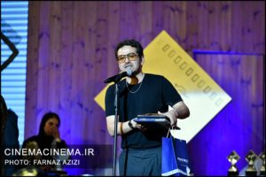 میرسعید مولویان در پانزدهمین جشن بزرگ منتقدان و نویسندگان سینمایی ایران