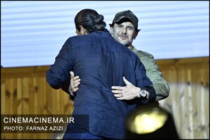 امین حیایی در پانزدهمین جشن بزرگ منتقدان و نویسندگان سینمایی ایران