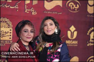 نیکی مظفری و شقایق فراهانی در نهمین جشن عکاسان سینمای ایران