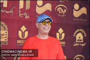 محمد بحرانی در نهمین جشن عکاسان سینمای ایران