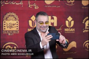 سام قریبیان در نهمین جشن عکاسان سینمای ایران